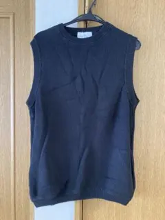 アーバンリサーチ　Sonny Label ノースリーブニットベスト黒　Lサイズ