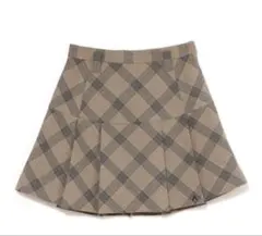 ANDMARY Chloe check mini skirt - メルカリ