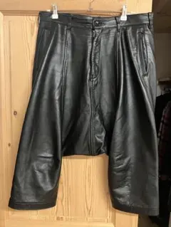 超希少　コムデギャルソンオムプリュス LEATHER PANTSのサムネイル