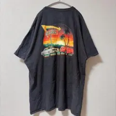 インアンドアウトバーガー バックプリント 半袖Tシャツ 2XL 黒 3XL