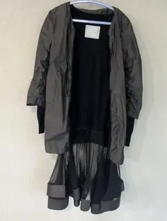 ★Sacaiサカイ★プリーツニットドッキングブルゾン★S