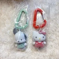 サンリオ カラフル カナビラマスコットチャーム ポチャッコ ハローキティ ガチャ