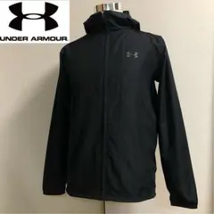 アンダーアーマー◆ジップアップ STORM1 パーカー ブラック M