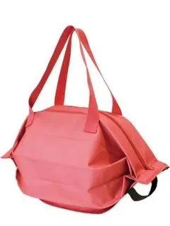 【中古品】MARNA　折りたたみ 保冷エコバッグ レッド　Mサイズのサムネイル