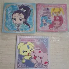 にふぉるめーしょんプリキュアオールスターズシールウエハース 3枚セット