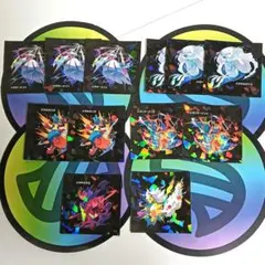 新品非売品 ポケモンメガシンカステッカー 6種12枚セット ポケセン