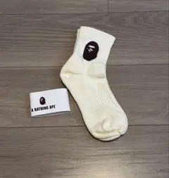 -anriさま専用-A BATHING APE ソックス 靴下 ホワイト