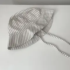 H&M 紐付きバケットハット