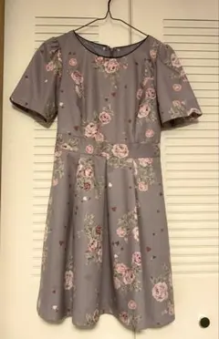 シークレットハニー Secret Honey半袖ワンピース 薔薇トランプ柄