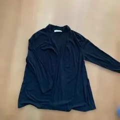 美品✨Mixing blue 黒 長袖カーディガン