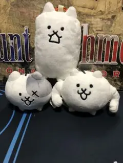 にゃんこ大戦争　もちふわマスコット　全3種