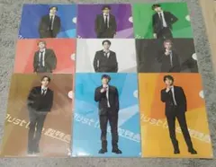 超特急　くじラック　E賞　クリアファイル　コンプリート　9枚セット