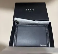 Paul Smith ネイビー レザー パスケース　小銭入れ
