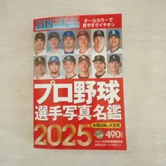 プロ野球選手写真名鑑 2025