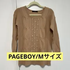 PAGEBOY/ケーブルニットセーター