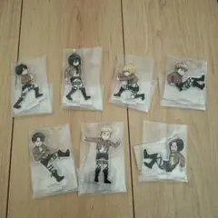 進撃の巨人　一番くじ　H賞アクリルスタンド　セミコンプセット