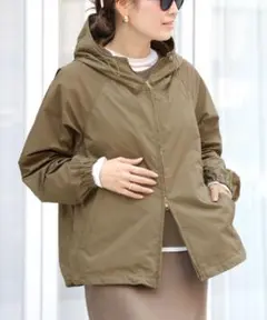 Deuxieme Classe ミリタリー アノラックパーカー ベージュ Deuxieme Classe（ドゥーズィエムクラス）の「Anorak パーカー