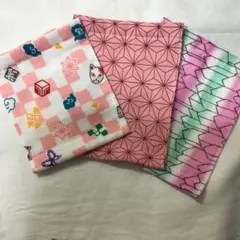 ハンドメイド　平面マスク　小学生Mサイズ　お得な3枚セット