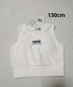 【新品】パット付　SISTER JENNI ノースリーブ タンクトップ ホワイトのサムネイル