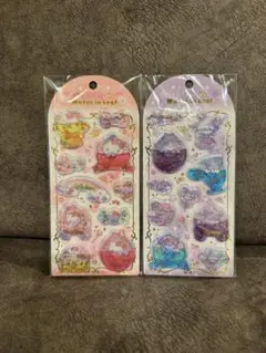 ウォーターインシール サンリオ⭐︎キティ&クロミセット♡