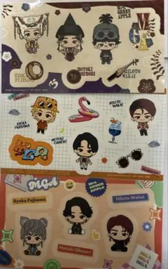 ミセスグリーンアップル　一番くじ　ステッカーシール3枚セット