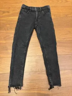 ZARA kids ブラックスキニー　ジーンズ　サイズ122