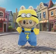 ラブブ洋服　男の子　セット　変身　ミニオン　着せ替え　セット　ぬい服