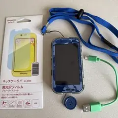 docomo SH-03M 迷彩柄携帯電話本体　キッズケータイ