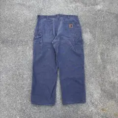 90~00s Carhartt ペインターパンツ ダック地 黒 茄子紺 グレー