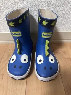 ToeZone 恐竜デザイン レインブーツ ブルーのサムネイル