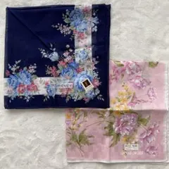 新品・タグ付き】イヴ・サンローラン ハンカチ 花柄（YSL） - メルカリ