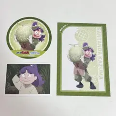 忍たま乱太郎 三反田数馬 スイパラ コースター ポスカ カード セット 忍たま