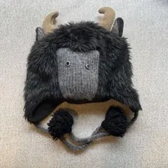 deLux バイソン風フリース帽子