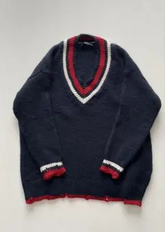 ZARA KNIT Vネックセーター