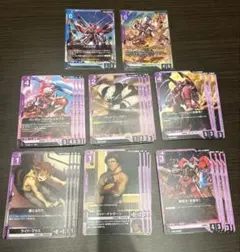 ガンダムカードゲーム 紫デッキパーツ 鉄血のオルフェンズ テイワズ 鉄