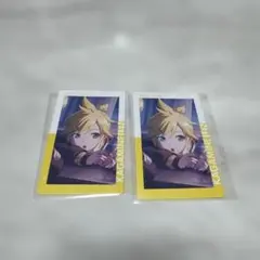 鏡音レン カード 2枚セット