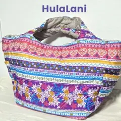 美品【HulaLani】フララニ　ハワイアンプリント トートバッグ 大きめのサムネイル