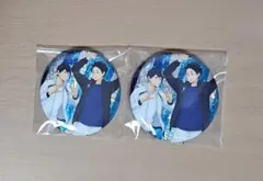ハイキュー!!　缶バッジビスケット 2個　影山　赤葦(バラ売り可)