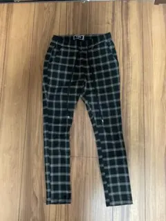 アダムスジャグラーチェックパンツ