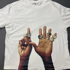 リングデザイン ホワイトTシャツ