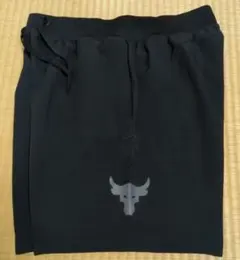 アンダーアーマー プロジェクトロック　 パンツ　ハーフ　ショート　黒　サイズＬ