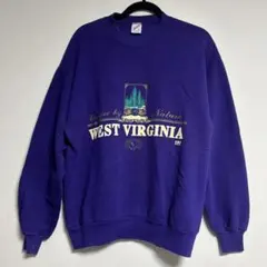 JERZEES WEST VIRGINIA トレーナー裏起毛 Lアメリカ製のサムネイル