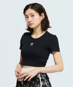 adidas Originals 　エッセンシャルズ リブ Tシャツのサムネイル