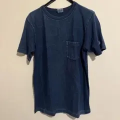 Champion REVERSE WEAVE INDIGO T-SHIRT 濃紺