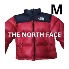THE NORTH FACE ヌプシ ダウン 赤×黒 700FP US規格 M