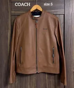 COACH レザージャケット　美品 COACH OUTLET｜【公式】レザー レーサー | Rakuten Fashion(楽天