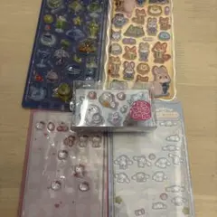 キャラクターシール・ステッカー5枚セット