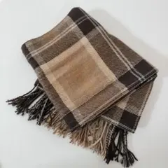 UNIQLO HEATTECH チェックマフラー 180x50cm