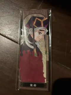 鬼滅の刃 童磨 横顔イラスト 絵札缶バッジ