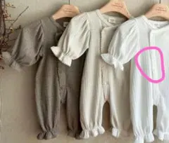 ♡美品♡MONBEBE❤ serene suit❤ newborn♡White♡